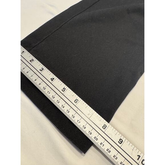 Mark Twain Elderwear Boys Uniform Pants 29x30 Black Tapered Flat Front Pocket - Picture 9 of 9